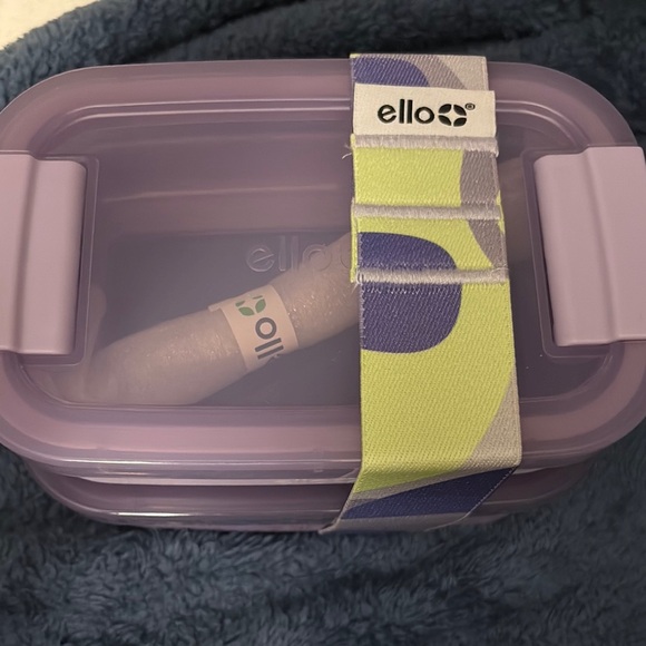 Ello Purple Food Storage Container - Picture 1 of 5